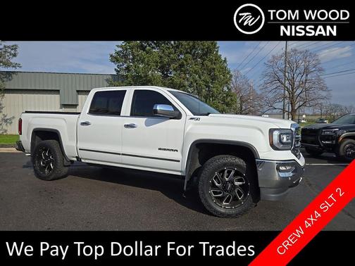 Summit White 2017 GMC Sierra 1500 SLT
