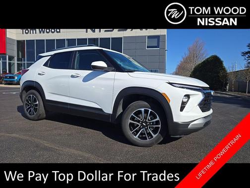 Summit White 2024 Chevrolet Trailblazer LT