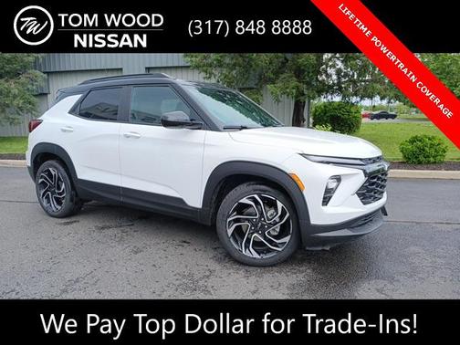 Summit White 2024 Chevrolet Trailblazer RS