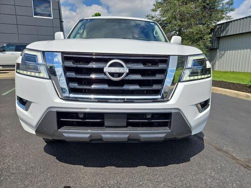 Aspen White Tricoat 2023 Nissan Armada SL 4WD