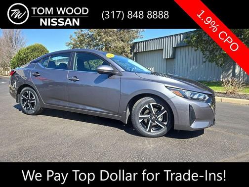 Gun Metallic 2025 Nissan Sentra SV