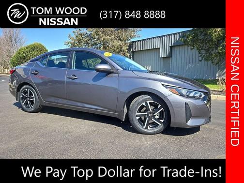 Gun Metallic 2025 Nissan Sentra SV