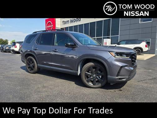 Gray 2025 Honda Pilot Black Edition