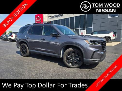 Gray 2025 Honda Pilot Black Edition