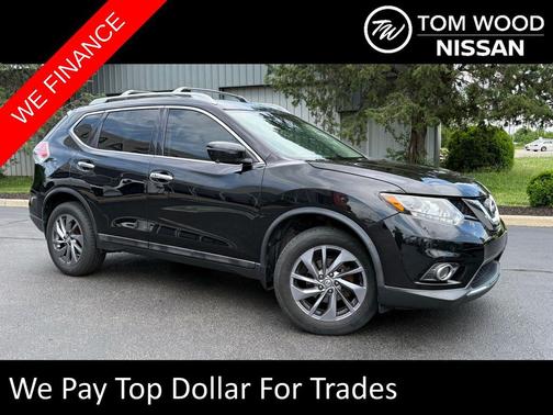 Magnetic Black 2016 Nissan Rogue SL
