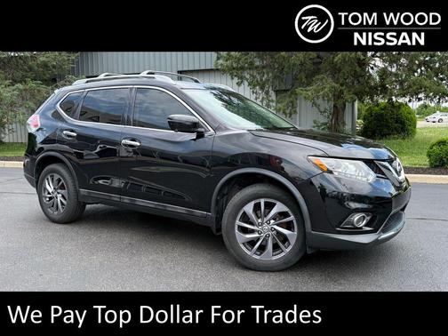 Magnetic Black 2016 Nissan Rogue SL