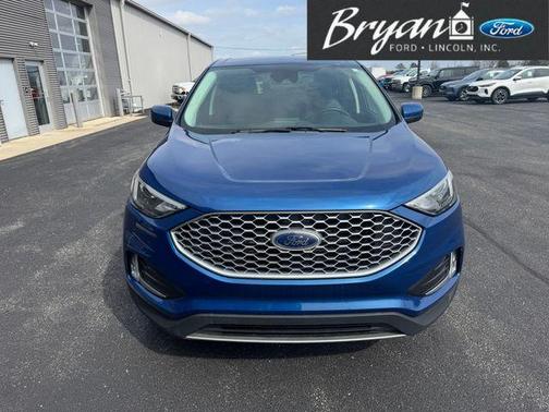 Atlas Blue Metallic 2023 Ford Edge SEL