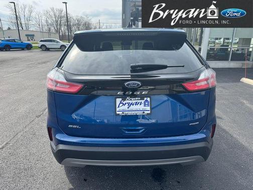 Atlas Blue Metallic 2023 Ford Edge SEL