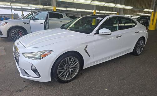Casablanca White 2019 Genesis G70 2.0T Advanced