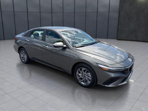 Gray 2025 Hyundai ELANTRA HEV Blue