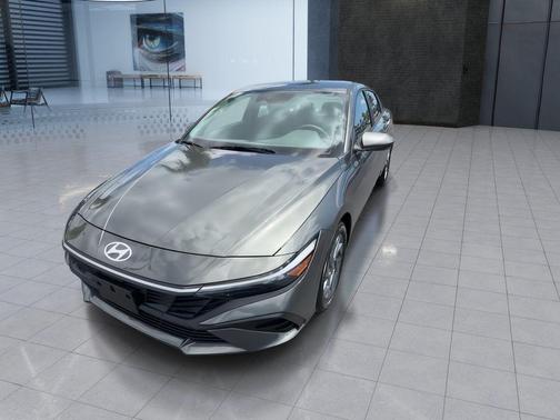 Gray 2025 Hyundai ELANTRA HEV Blue