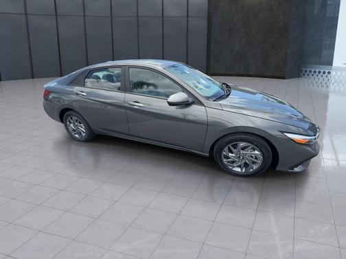 Gray 2025 Hyundai ELANTRA HEV Blue