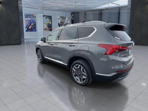 Gray 2023 Hyundai SANTA FE HEV SEL Premium