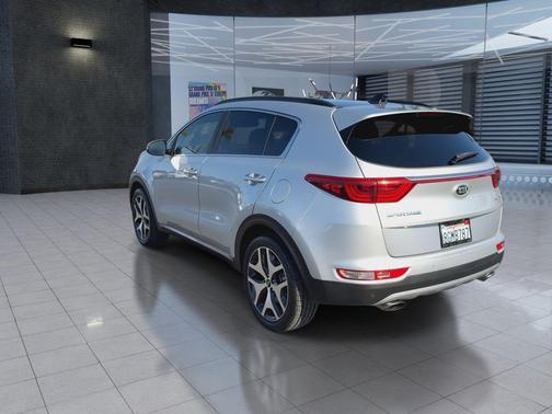 Sparkling Silver 2019 Kia Sportage SX Turbo