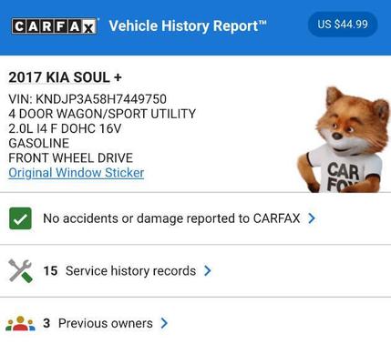 2017 Kia Soul +