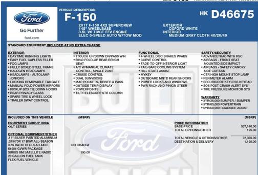 2017 Ford F-150 XLT