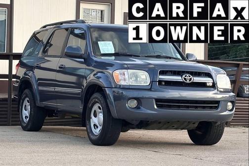 Blue Steel Metallic 2005 Toyota Sequoia SR5