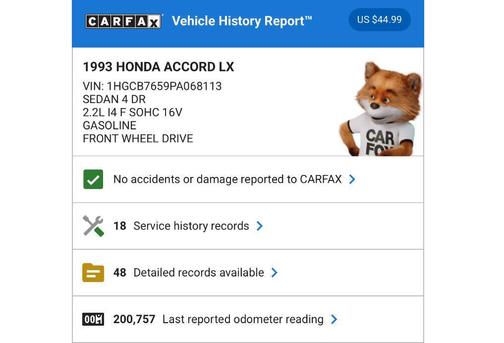 1993 Honda Accord SE