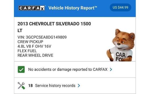 2013 Chevrolet Silverado 1500 LT