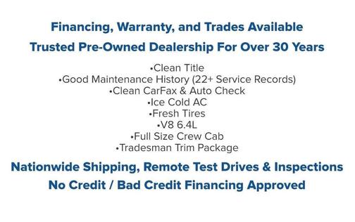 Bright White Clearcoat 2020 RAM 2500 Tradesman Crew Cab 4x2 8' Box