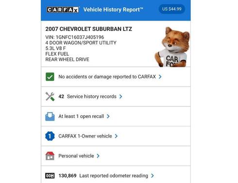 2007 Chevrolet Suburban 1500 LTZ