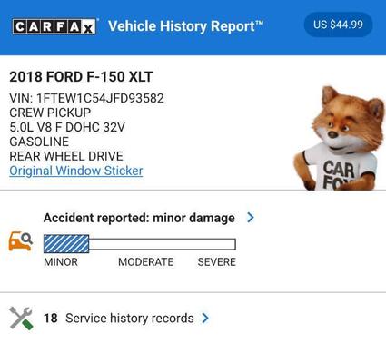 2018 Ford F-150 XLT