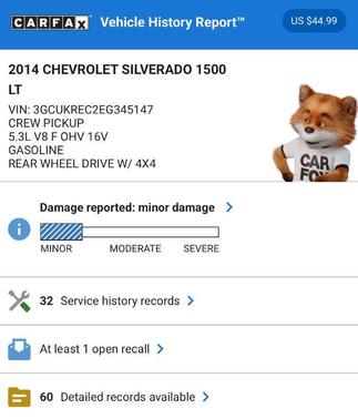 2014 Chevrolet Silverado 1500 1LT
