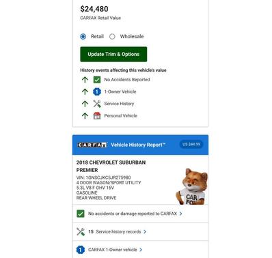 2018 Chevrolet Suburban Premier