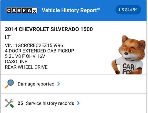 2014 Chevrolet Silverado 1500 1LT