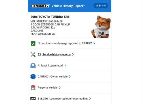 2006 Toyota Tundra SR5