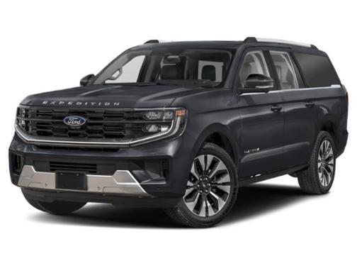 Agate Black Metallic 2025 Ford Expedition Max Platinum