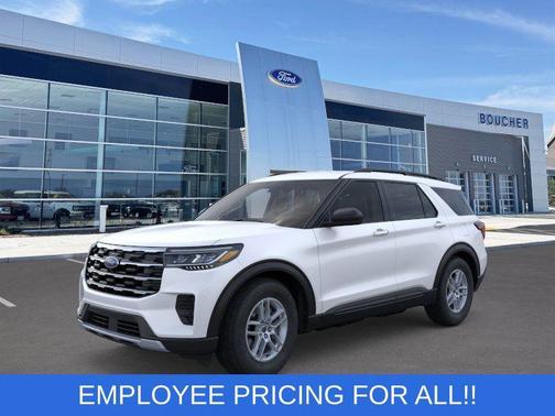 STAR WHITE MET TRI-COAT 2026 Ford Explorer Active