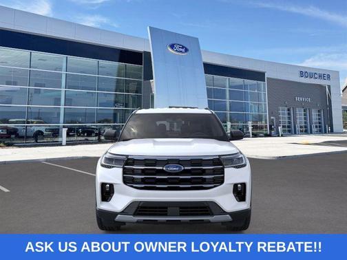 STAR WHITE MET TRI-COAT 2026 Ford Explorer Active