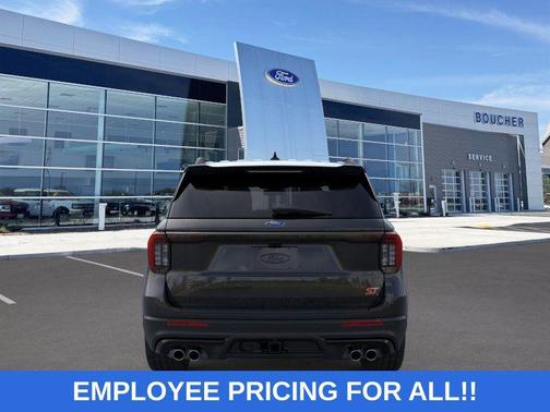 AGATE BLACK METALLIC 2026 Ford Explorer ST