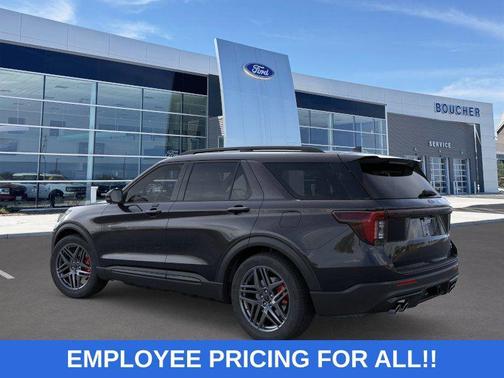 AGATE BLACK METALLIC 2026 Ford Explorer ST