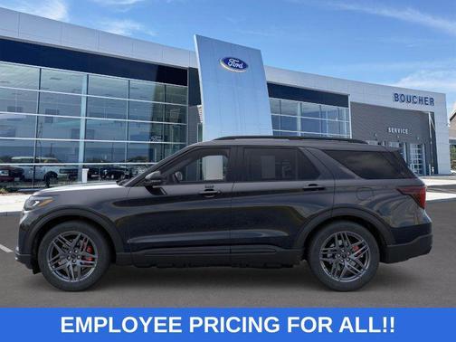 AGATE BLACK METALLIC 2026 Ford Explorer ST