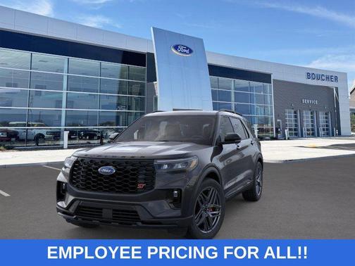 AGATE BLACK METALLIC 2026 Ford Explorer ST