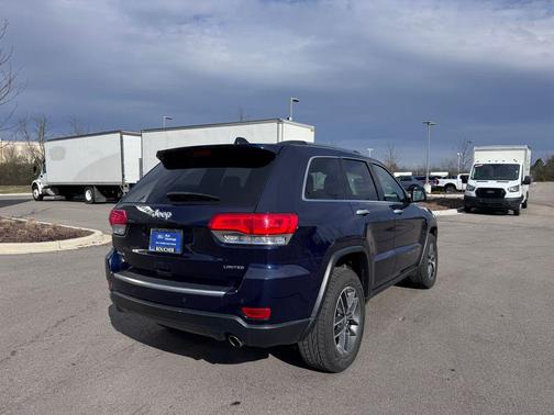 True Blue Pearlcoat 2018 Jeep Grand Cherokee Limited