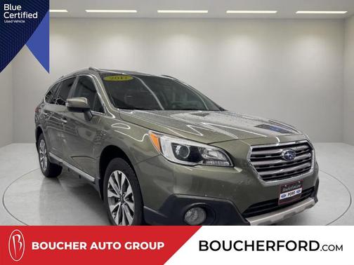 Wilderness Green Metallic 2017 Subaru Outback 2.5i Touring