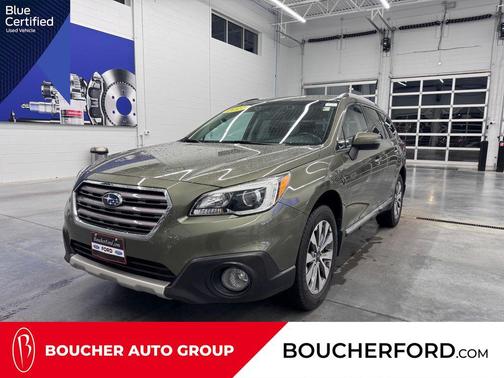 Wilderness Green Metallic 2017 Subaru Outback 2.5i Touring