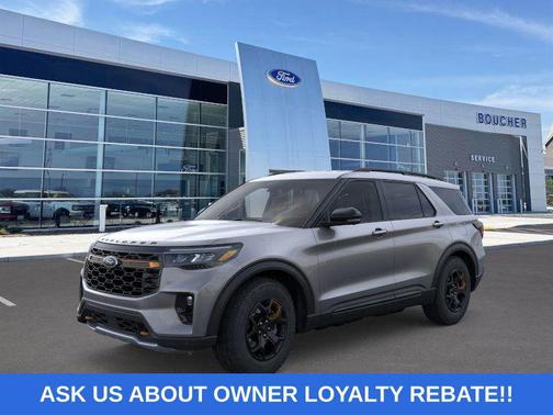 CARBONIZED GRAY METALLIC 2026 Ford Explorer Tremor