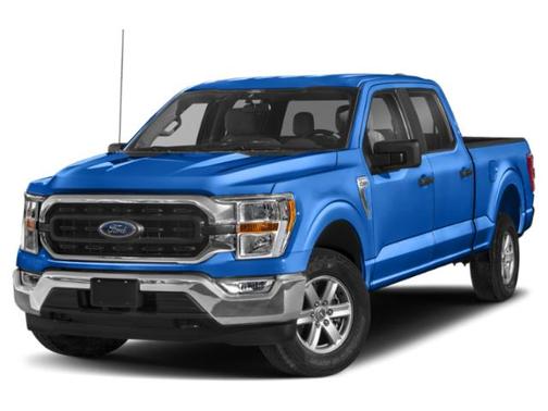 VELOCITY BLUE METALLIC 2021 Ford F-150 XLT