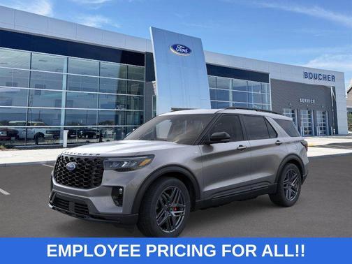 CARBONIZED GRAY METALLIC 2026 Ford Explorer ST-Line