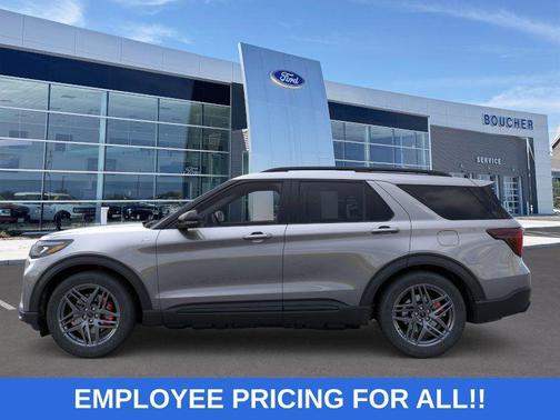 CARBONIZED GRAY METALLIC 2026 Ford Explorer ST-Line