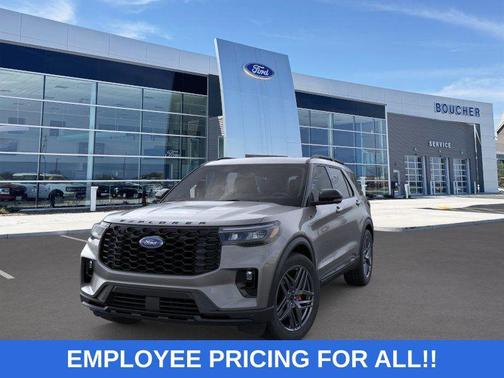 CARBONIZED GRAY METALLIC 2026 Ford Explorer ST-Line