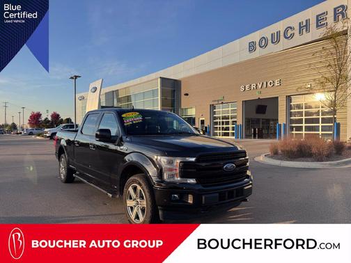 Agate Black 2019 Ford F-150 Lariat