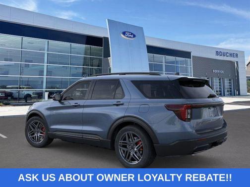 VAPOR BLUE 2026 Ford Explorer ST-Line