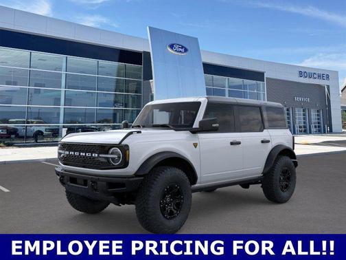 OXFORD WHITE 2025 Ford Bronco Badlands