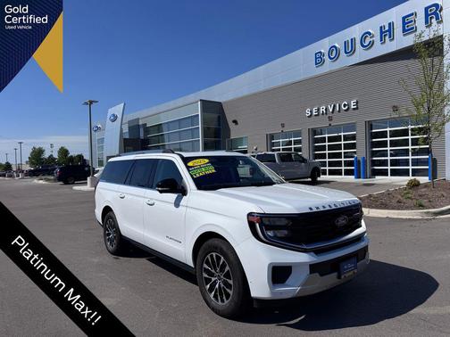 OXFORD WHITE 2025 Ford Expedition Max Platinum