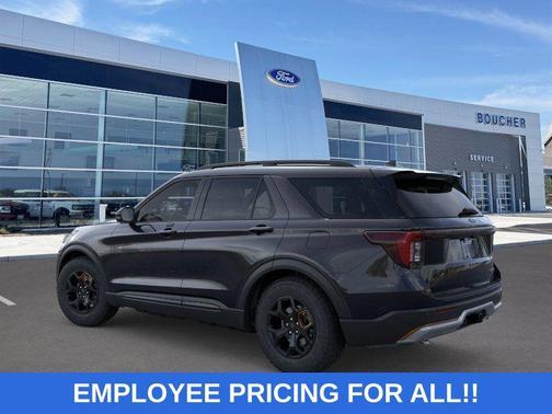 AGATE BLACK METALLIC 2026 Ford Explorer Tremor